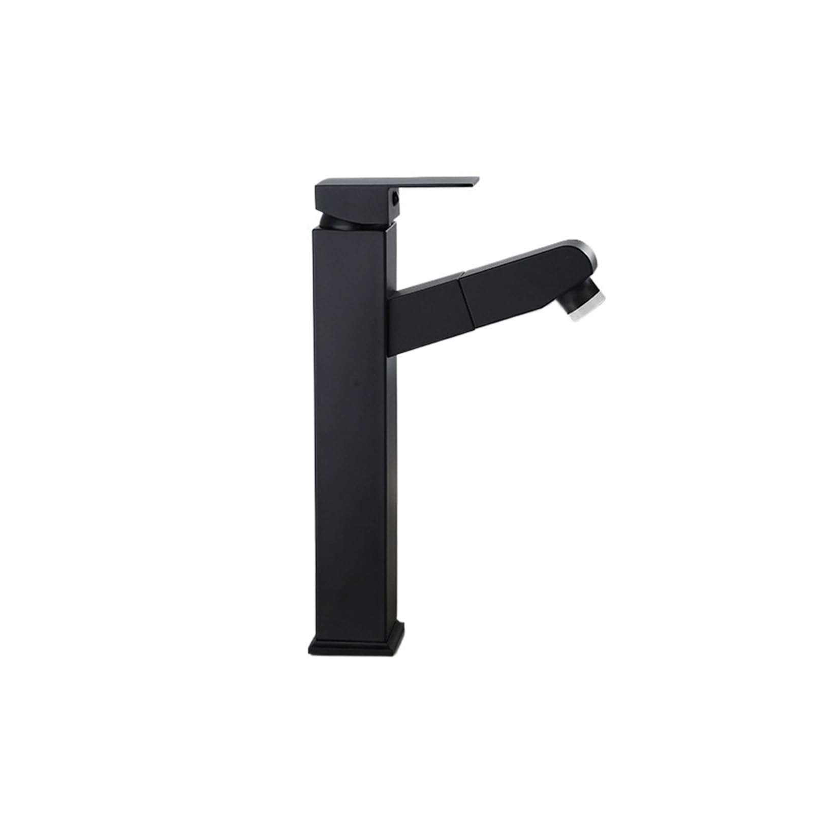 Robinet de lavabo extractible noir fini le nettoyage difficile de votre vasque