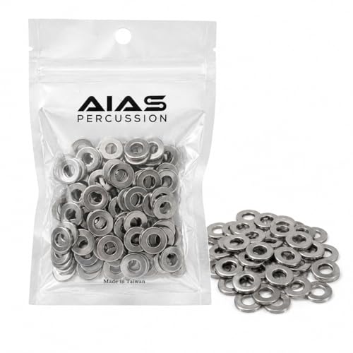 Steel Tension Rod Washers for Drums - (100 Pack)