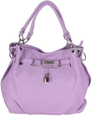 Your Gallery Classic Fashion Tote Handbag Leather Shoulder Bag Medium Size Tote with Shoulder Strap