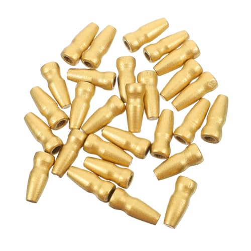 Abaodam 50pezzi Puntale Per Portabandiera in Legno Decorazione Per Portabandiera Accessori Per Bandiere Per Attrazioni Turistiche Fiere e Strade Commerciali