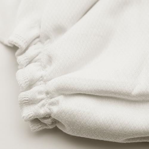 Cozy Cubs Birdseye Fitted Cloth Diaper – 100% Cotton, Snaps, Soft Elastics, Two Sizes (7–30 lbs) by OsoCozy - Image 9