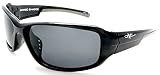Mambo Shades Men's Sports Frame Polarized Lens Sunglasses - Mambo Winner's Shades (White, Brown)