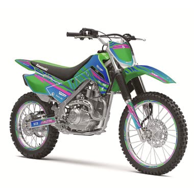 Amazon.com: 2021-2025 KLX 140 RF Tigre Green Senge Graphics