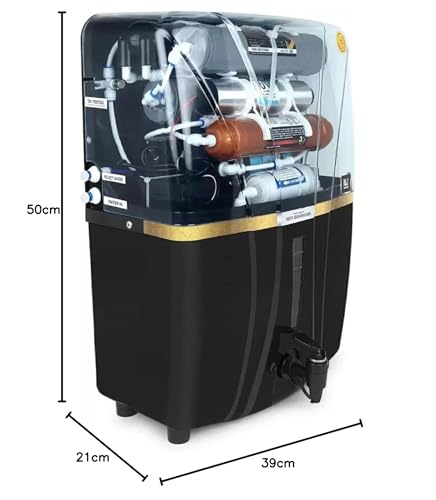 Image of AquaDart Copper RO+UV+UF Water Purifier - 12L with Alkaline, TDS Control and UV Purification