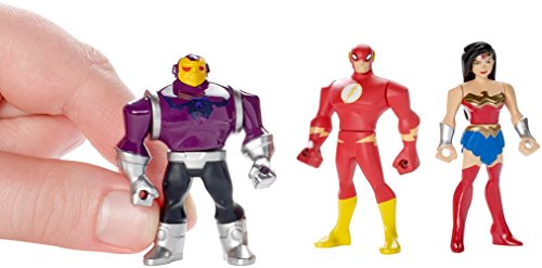 Dc Justice League Action Mighty Minis Wonder Woman, The Flash, & Mongul Mini Figures, 3 Pack #TOP1