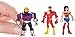 DC Justice League Action Mighty Minis Wonder Woman, The Flash, & Mongul Mini Figures, 3 Pack