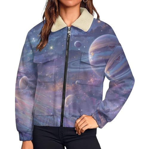 Manteau chaud femme en polaire à fermeture éclair pour stopper le froid de l'hiver