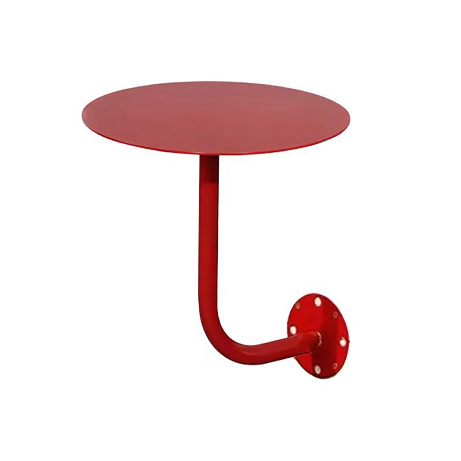 Mesa de comedor para espacios pequeños redonda y suspendida