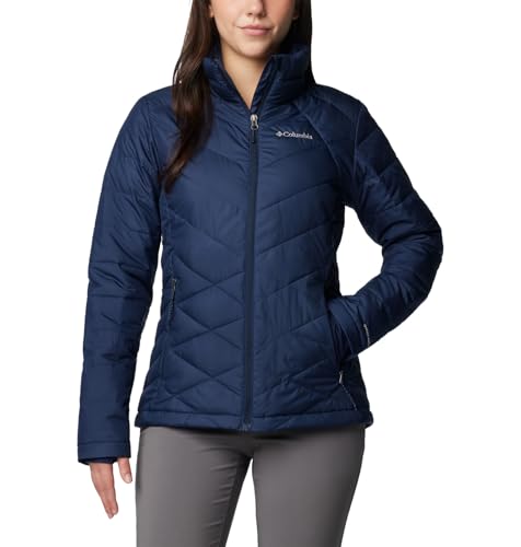 Columbia Women's Heavenly Jacket, Collegiate Navy, 3X Plus