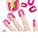Produktbild N/V 26 Stück/Lot Nagellack Edge Anti-Blutung Kunststoff Vorlage Clip Maniküre Werkzeuge Set Gel Nail Art Werkzeug