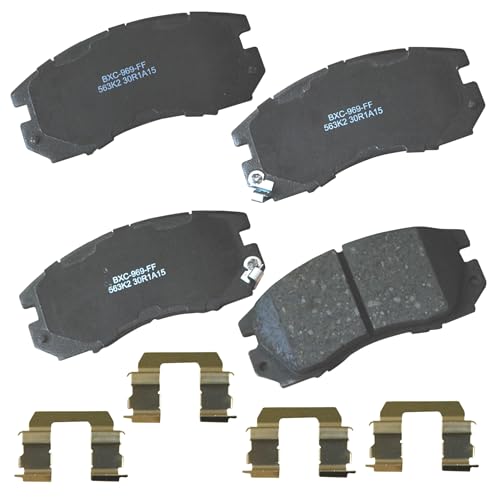 Image of Bendix Premium SBC563K2 Ceramic Front Brake Pads for Subaru Legacy 1994-1991, Legacy 1996