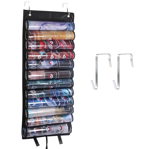 JIEENDLESSLUS Playmat Tube Storage & Hanging Holder Organizer for MTG