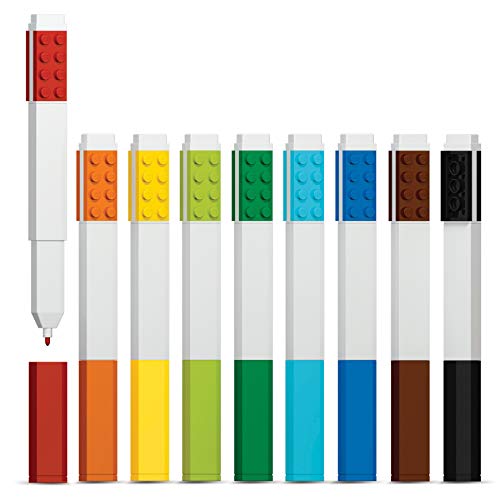 LEGO Stationery 9 Pack Marker 9 Set