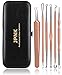 JPNK NEW Pink Blackhead Remover Tools 6 PCS with a Leather bag
