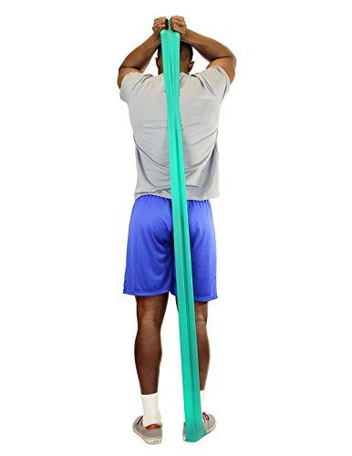 Cando Low Powder Exercise Band, 6 Yard Roll, Green: Medium #TOP3