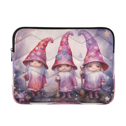Funda tierna rosa para laptop 13-14 pulg impermeable miniatura 1