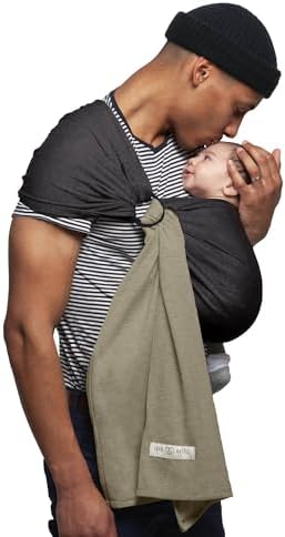 Love Radius La Petite Écharpe sans Nœud - Anthracite, Olive (réve...