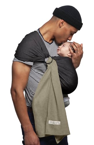 Love Radius La Petite Écharpe sans Nœud - Anthracite, Olive (réve...