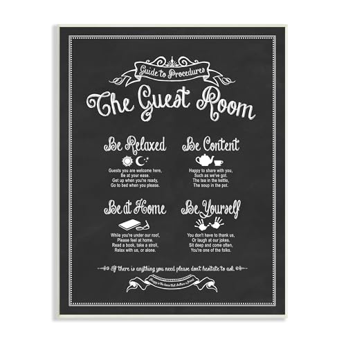 'The Guest Room Guide'| Wall Plaque Art
