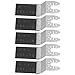 5Pcs Universal Oscillating Multitool Set for Wood Plastic Cutting with Strong Compatibility for Most Tools (34mm bimetal Saw Blade)