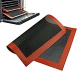 Tapete De Silicona Para Repostería – Silicona | Revestimientos De Horno Reutilizables Para Pan, Lámina De Horneado Para Pasteles Pequeños | Galletas Pizza Tarta Protector Antiadherente
