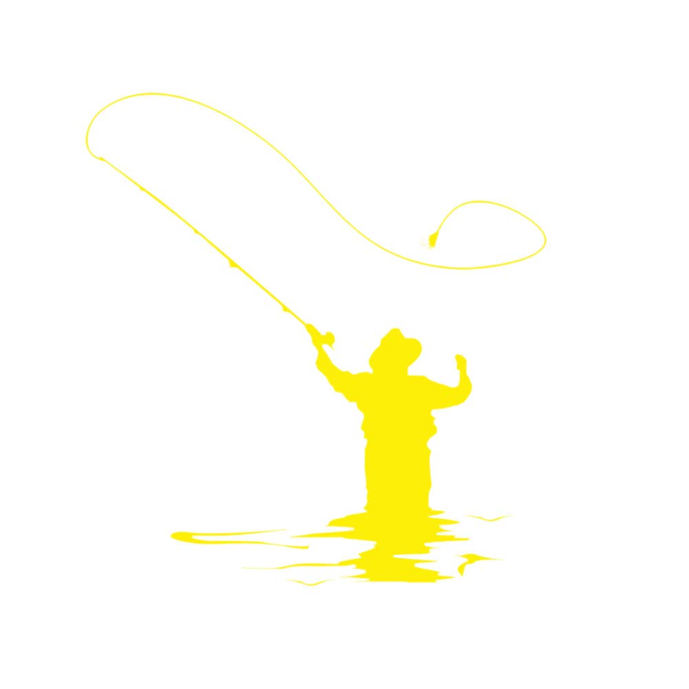 Stickers Pêche à La Ligne LOT De 2 Carpes - STICKERS SILHOUETTE - Foto 5