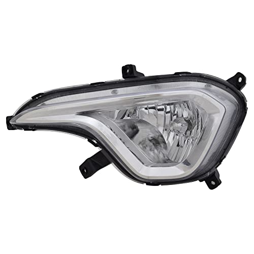 TYC Left Fog Light Assembly Compatible with 2013-2016 Hyundai Santa Fe