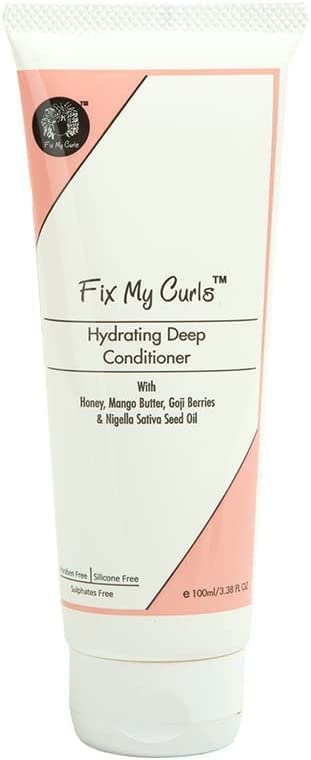 Prexy - Acondicionador profundo hidratante para cabello rizado y ondulado, toda la porosidad, control de encrespamiento, desenredante, libre de