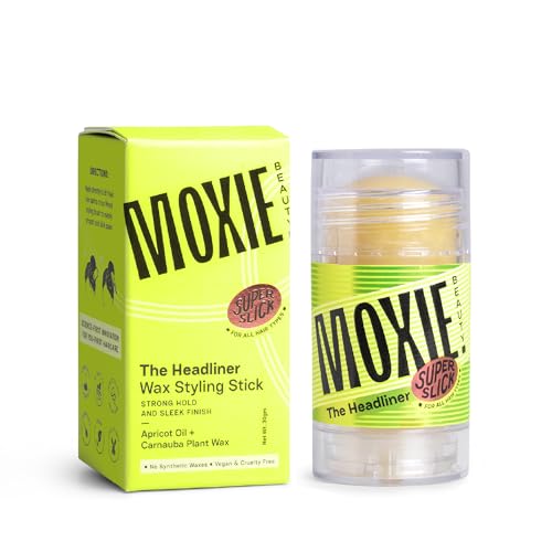 Moxie Beauty The Headliner | Wax Styling Stick | Fly Away Hair Fixer | No Residue | Wax Stick For Hair | 30 g