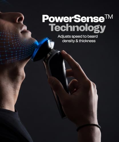 Image of Bombay Shaving Company Autopilot Electric Shaver For Men | Intelligent Shaving | PowerSense Technology | Low Noise Motor | Auto-adjusts Speed | Type-C Flash Charging | Waterproof Body