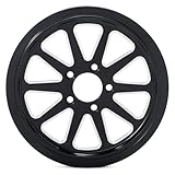 TOFR Rear Pulley 68 Tooth 1-1/8' Spoke for Harley Sportster XL 883 1200 2004 2005 2006