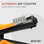 MACYO Grip Strength Trainer with Wider Handles - Adjustable Hand Grip Strengthener 11-220Lbs(5-100KG) for Large Hands, Automatic Counter & Ergonomic Design, Comfortable Forearm Workout for Athletes, Injury Recovery - Image 4