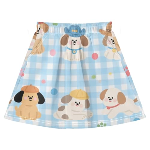 Jupe évasée extensible GuoChe à taille élastique ultra douce