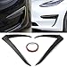 Produktbild Autoscheinwerfer Augenbrauen Fit für Tesla Model 3, Scheinwerfer Augendeckel, Augenbrauenabdeckung, Nebelscheinwerfer Trim Cover, Nebelscheinwerfer Augenbraue (Black)