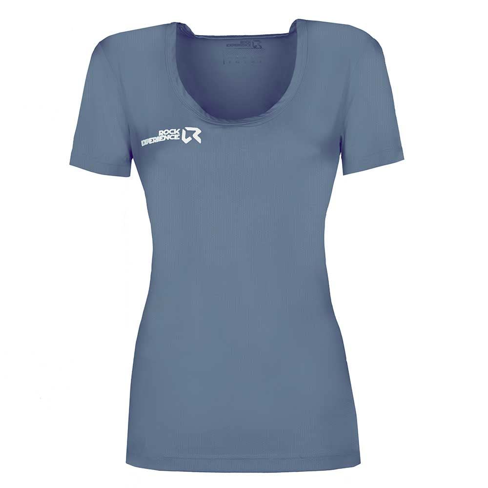 Rock Experience Women's Ambition SS T-Shirt, China Blue, XL