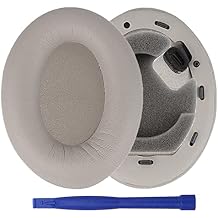 Replacement Earpads Ear Cups Cushion Muffs for Sony WH 1000XM4 Over-Ear Headphones with Protein Leather Noise Isolation Memory Foam - Champagne