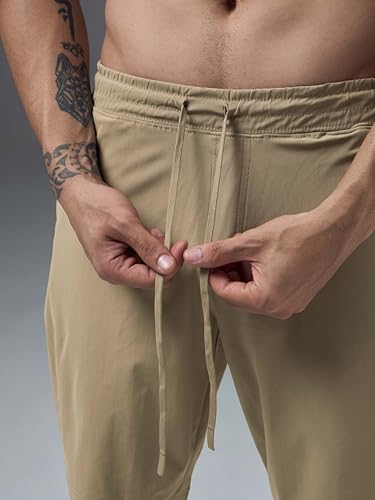 Image of TECHNOSPORT Men's Regular Fit Solid Sports Shorts with Duracool+ for Running, Training & Workout Wear
