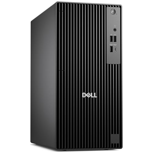 Dell Pro Tower �f�X�N�g�b�v�R���s���[�^ (������OptiPlex)�AIntel ��14���� Core i3 14100�v���Z�b�T�[�A8GB DDR5 RAM�A512GB PCIe SSD�ARJ-45�ADisplayPort & HDMI�AW