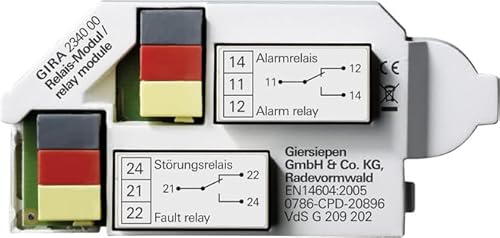 Gira 234000 Relaismodul Rauchwarnmelder Dual VdS Rauchmelder