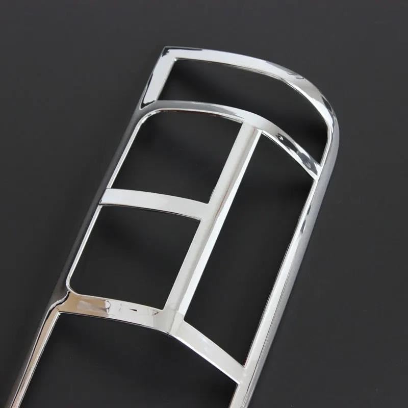 Lampe capots chrome pour protéger le phare arrière fissuré