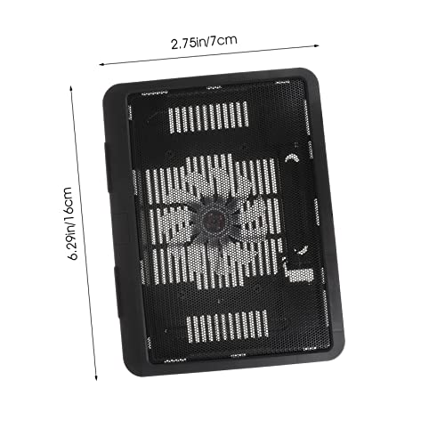 Base para portátil Happyyami ergonómica con ventilador y diseño antideslizante miniatura 2