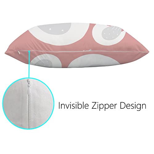 Xollar Pillow Shams Set Of 2 Standard Size, Swan Mom Baby Decorative Bedding Pillowcase Throw Pillow Cover For Sofa Zipper Closure, 20 X 26 Inch #TOP2