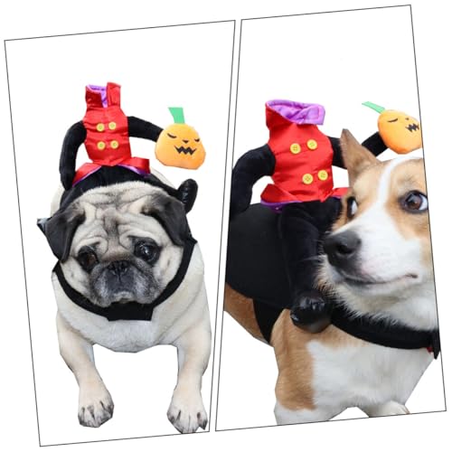 Disfraz Halloween Calabaza para Perros y Gatos M miniatura 6