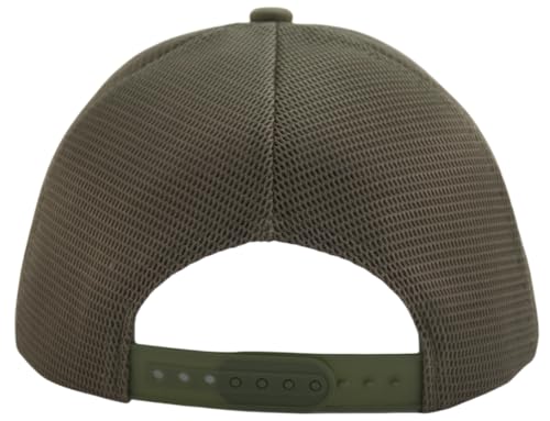 Image of TSSGBL USA Flag Trucker Hat - OSFM & XXL Big Head Fit, Adjustable Mesh Snapback American Patriotic Baseball Cap