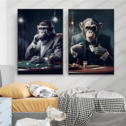 Toile de singe en costume avec cadre robuste inclus XINBAO - 2