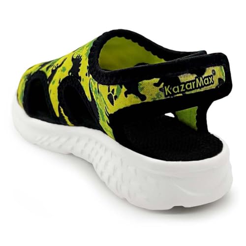 Image of KazarMax Kids Boys and Girls Lightweight | comfort | Easy Slip-On | Breathable | Printed Sandal