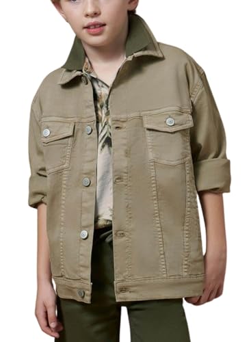 Mayoral Denim Jacket for Boys Camel3