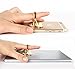 SEGMOI(TM) 4Pack Universal All Metal Material Smartphone Ring Grip Stand Holder Car Mounts Cradle for iPhone 5 5s 6 6S 6Plus iPad Samsung HTC Nokia Huawei OnePlus Cellphone Tablet