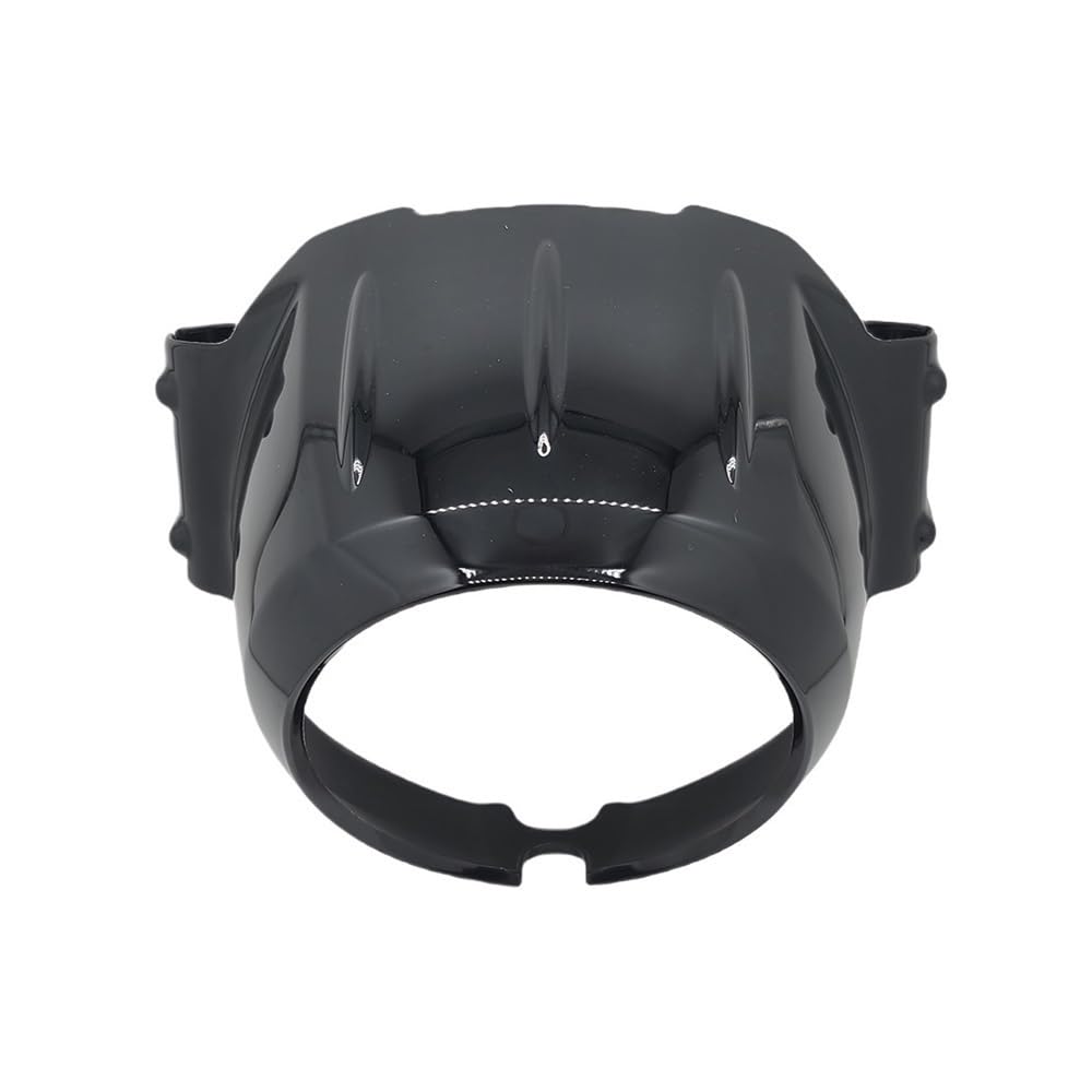Parabrisas Para Moto - Careneado Faro Delantero 5-7 Pulgadas | ABS + Metal | Negro, Gris O Transparente | Más Conducción Cómoda