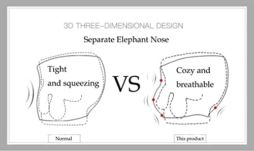 Mens Ice Silk Elephant Nose Trunk Boxer Underwear2